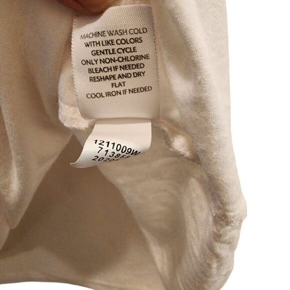 J. Jill Wearever Collection Tank Top Sleeveless Stretch White Women Size 1X - Picture 5 of 5